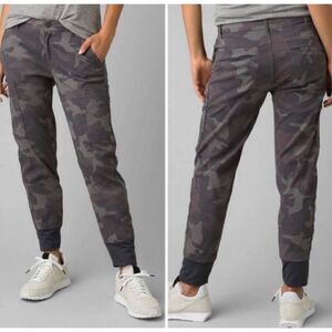 Prana Sky Canyon Zion Camo Cargo Jogger Stretch Women's Pants Size 8